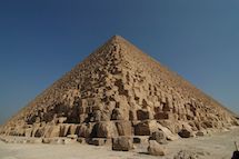 La pyramide de Khéops