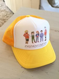 Miniature de la casquette Trucker Junior - Le Monde d'Augustin jaune